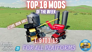 TOP 10 MODS OF THE WEEK - Farming Simulator 22