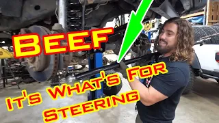 JK Build Series: Part 3, Chromoly 1 Ton Steering for your Jeep JK!