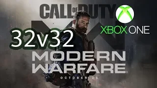 Call of Duty Modern Warfare Groundwar 32v32 Xbox One X Gameplay Review Beta Crossplay