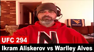 UFC 294: Ikram Aliskerov vs Warlley Alves PREDICTION