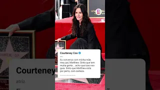 Atriz de Friends fala que conversa com colega de elenco que morreu no ano passado #shorts