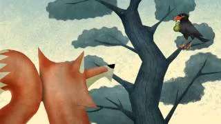 Animated Aesop's Fables :: Fox and Crow