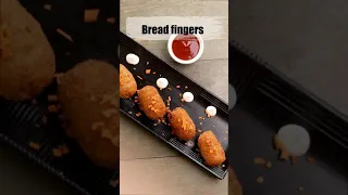 Easy Bread Snacks | KFC Bread Recipe | Bread Fingers Recipe #shorts