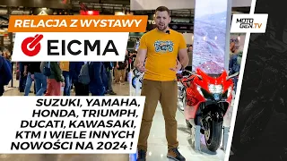 EICMA 2023 🎥 nowe motocykle na 2024 🏍 relacja z wystawy w Mediolanie 🏍 zwiedzam, pokazuję, komentuję