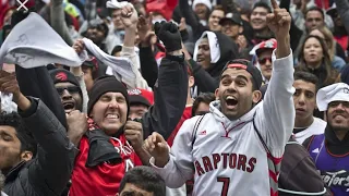 Fan Reactions to Kawhi Leonard Buzzer Beater - Game 7