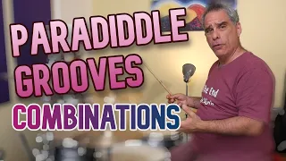 Bass and Snare Paradiddle Grooves - Combinations