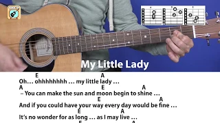 My Little Lady - The Tremeloes, Cover, Chords & Lyrics, Play Along for Guitar Beginner