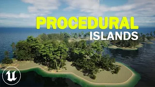 UE5 How To make PROCEDURAL ISLANDS | PCG Tutorial