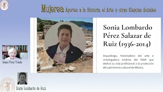 AMH EN VIVO / Sonia Lombardo de Ruiz; a cargo de Sonia Pérez Toledo.