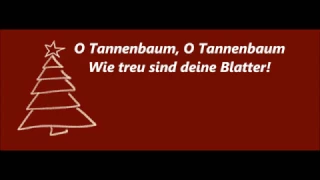 O TANNENBAUM GERMAN CHRISTMAS words lyrics text Deutsche favorite trending sing along song