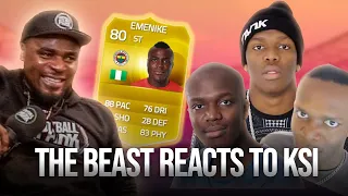 EMENIKE reacts to KSI! | "This guys is crazy!"
