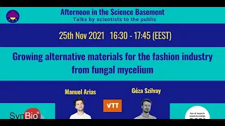 Nov2021 Arias & Szilvay -Growing alternative materials for the fashion industry from fungal mycelium