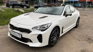 Kia Stinger 2022г, 10300км, 4×4, 2.0t - 247лс, 1 хозяин, на учёте, цена 4.850.000 рублей.