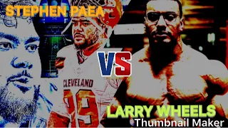 Larry Wheels Vs Stephen Paea NFL Combine 225 Bench Press Record