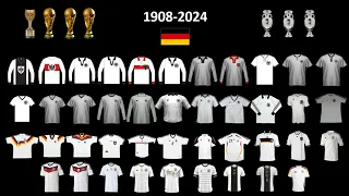 The History of Germany's national team shirts; pw85