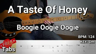 A Taste Of Honey - Boogie Oogie Oogie (Bass Cover) Tabs
