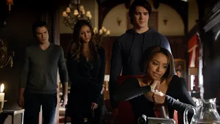 TVD 6x13 - Kai takes Damon, Elena and Jeremy to the prison world but Bonnie can't see them | HD