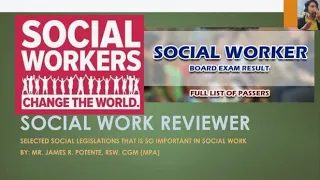 SOCIAL WORK REVIEWER - Relevant Laws in Social Work Board Exam