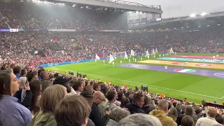 God save the queen in Old Trafford | UEFA Women’s Euro 2022