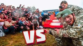 100 ABONNÉS Vs 4 YOUTUBERS ! (Nerf Zombies)