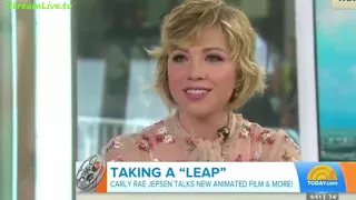 Carly Rae Jepsen talks Leap!/Ballerina on NBC’s Today Show - Today's Take on 16/08/17