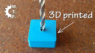 Drilling 3D printed parts