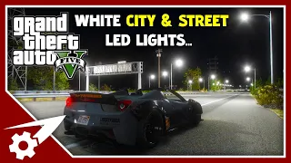 How To Install | White LED City & Street Lights | Mod in GTA 5