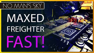 Max Your Freighter Inventory for FREE! No Man's Sky Beginners Guide 2022, Bulkhead, Tainted Metal