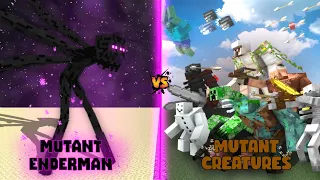 MUTANT ENDERMAN vs MUTANT CREATURES