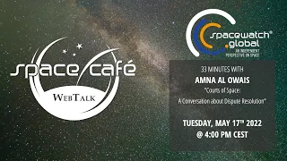 Space Café "33 minutes with Amna Al Owais" - 17. May 2022