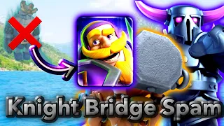 PEKKA Bridge Spam & Evo Knight deck🤓-Clash Royale