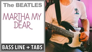 The Beatles - Martha My Dear /// BASS LINE [Play Along Tabs]