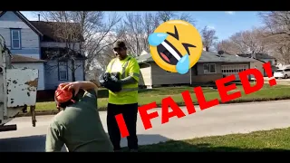 Garbage Bag Prank - Epic Fail - Enjoy a Good Laugh!