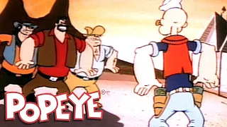 Popeye No Oeste Selvagem! | Todos Os Novos Popeye | O melhor do Popeye