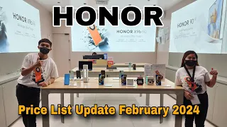 HONOR Price List Update February 2024 / Honor X9b 5G / Honor 90 5G / MagicBook X15 / Magic 5 Pro