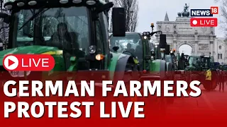 German Farmers Protest Live | German Farmers Protest Over Higher Taxes | Berlin Protests Live News