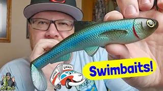 UNBOXING Hand Poured Soft Swimbaits - Moving Box Baits!