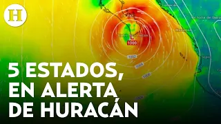 Huracán Norma impactará dos veces el norte del México, dejará lluvias torrenciales en 8 estados