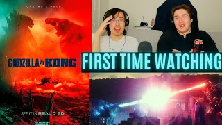 FIRST TIME WATCHING: Godzilla VS Kong... an answer to the question?? REVIEW and REACTION
