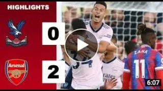 Crystal Palace vs Arsenal 0 2 All Gоals Extеndеd Hіghlіghts