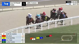 Gulfstream Park Carrera 1 - 7 de Abril 2024