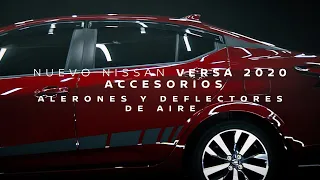 Nuevo Nissan Versa 2020 | Accesorios | Alerones y deflectores de aire