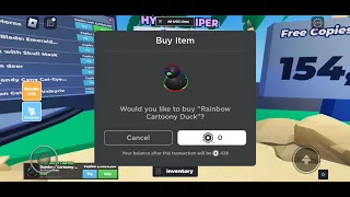 Sniping Rainbow Cartoony Duck (Free UGC Limited)