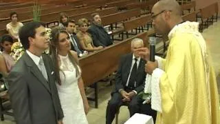 PVS-TV NOVIDADES - Casamento Religioso de Rita e Rodrigo
