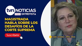 Magistrada María Eugenia López habla sobre desafíos en la CSJ