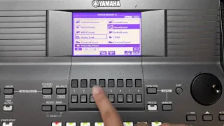 How to Preset Sounds (Yamaha PSR S670)