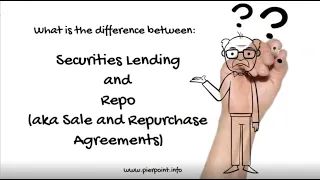 Securities Lending versus Repo