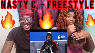 NASTY C hot freestyle on Wiggle - Westwood | Me &Wifey Reaction#ReactMas Day 10