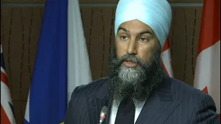 NDP Leader Jagmeet Singh speaks with reporters as Parliament returns – September 20, 2022