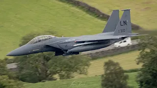 LFA17 action, low level flying, RAF, USAF, RNoAF. Raven Crag, Thirlmere  Lake District, UK.